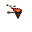 lit torch bearer