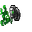 small snake head